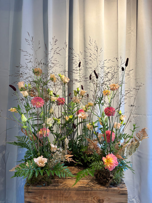 Begravningsdekoration tuva